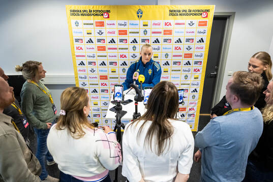 Stina Blackstenius of the Swedish women's national football