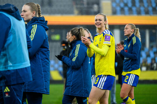 Amanda Ilestedt of Sweden