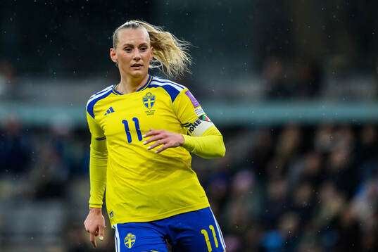 Stina Blackstenius of Sweden