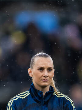 Stina Blackstenius of Sweden