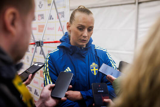Stina Blackstenius of Sweden