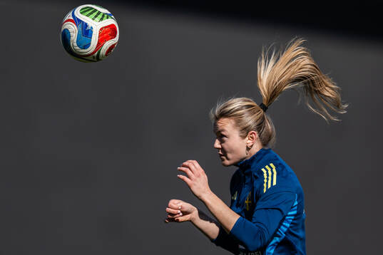 Beata Olsson of the Swedish women's national football team