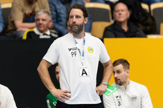 Hammarbys tränare Patrik Fahlgren nder kvartsfinal fyra i