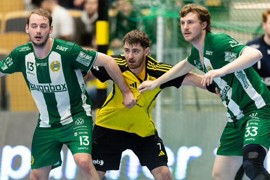 Hammarbys Max Gugolz och Johan Ericsson