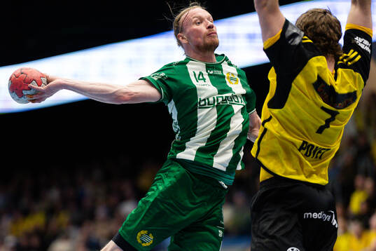 Hammarbys Henrik Momats Norén mot Sävehofs Tom Poyet