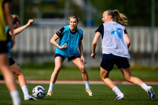 Ada Hegerberg of the Norwegian women’s national football
