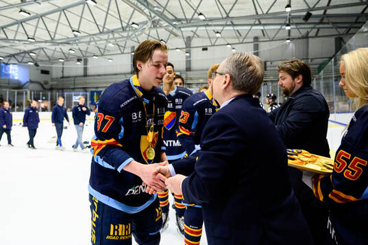 Djurgårdens Fred Nord vid prisutdelningen