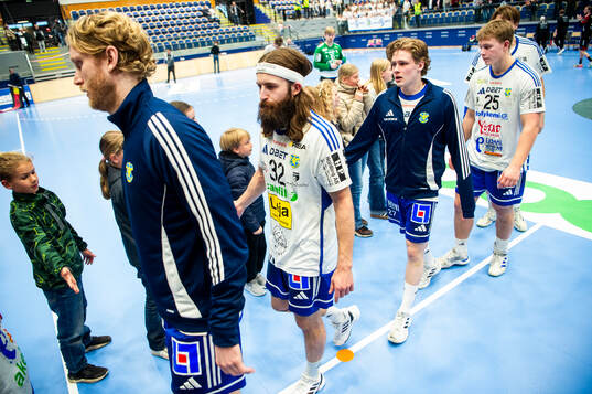 Ystad IFs Philip Stenmalm, Julius Lindskog Andersson,