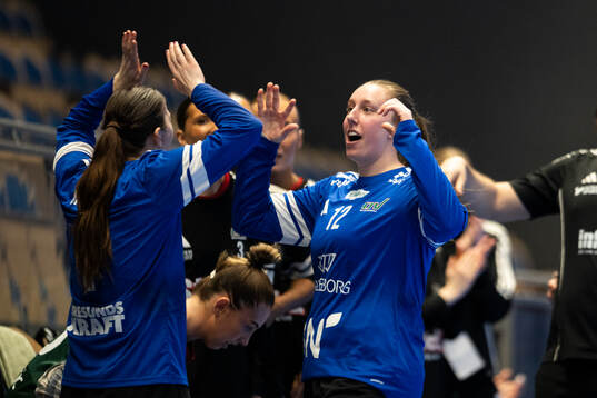 Helsingborgs målvakt Johanna Brejding och målvakt