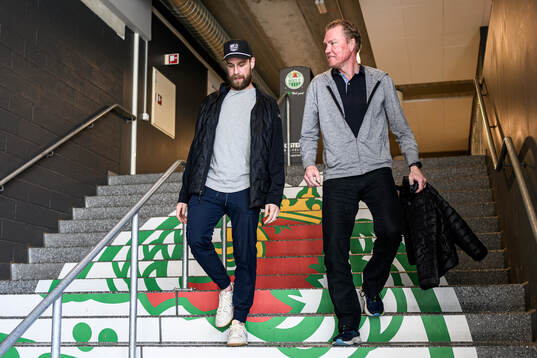 Calvin de Haan och Kenny Jönsson