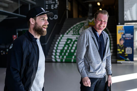 Calvin de Haan och Kenny Jönsson