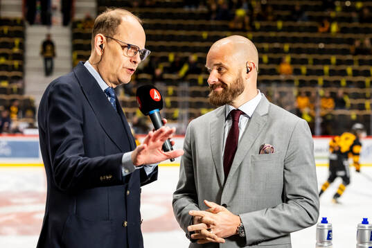 TV4 Reportrar Lasse Granqvist och Sanny Lindström