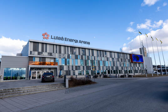 Luleå Energi Arena innan basketmatchen i damernas SBL