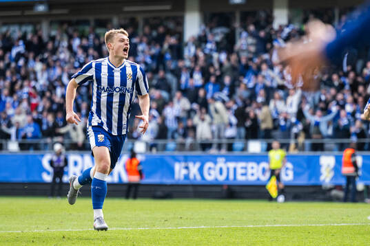 IFK Göteborgs David Kruse jublar