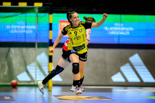 Sävehofs Elin Klara Porkelsdottir jublar