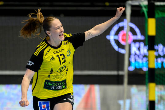 Sävehofs Tilde Skoog jublar