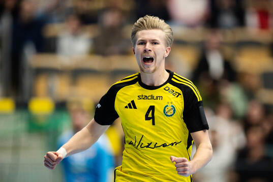 Sävehofs Leon Halén jublar
