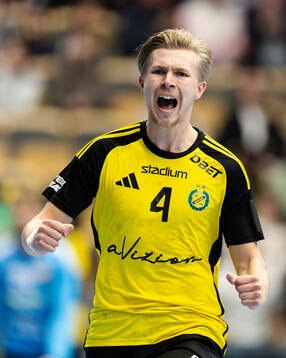 Sävehofs Leon Halén jublar