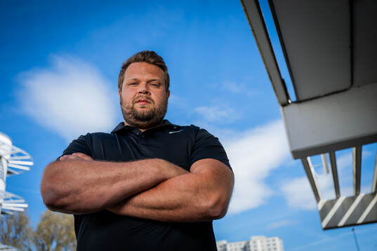 Diskuskastaren Daniel Ståhl