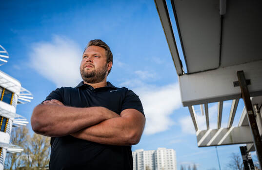 Diskuskastaren Daniel Ståhl