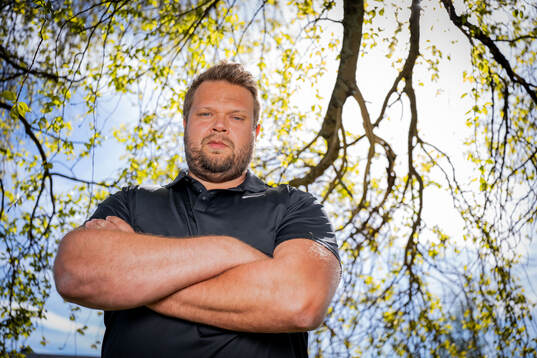 Diskuskastaren Daniel Ståhl