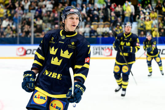 Sascha Boumedienne of Sweden celebrates