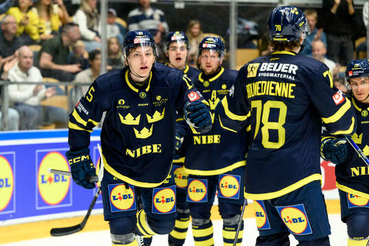 Jack Berglund of Sweden celebrates
