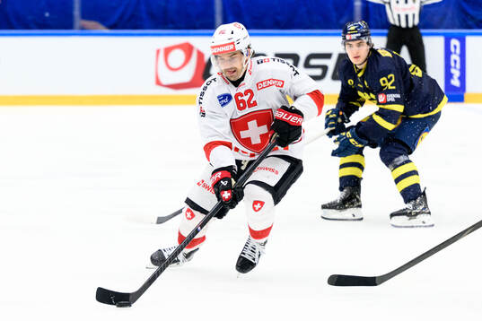 Denis Malgin of Switzerland