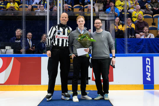 Simon Eriksson is awarded Ljungkans Stipendium