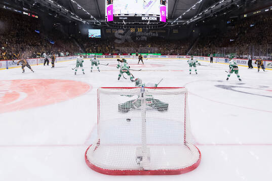 Rögles målvakt Arvid Holm släpper in 3-2