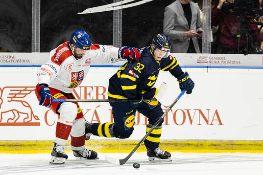 Michal Kempny of Czech Republic and Theodor Niederbach of