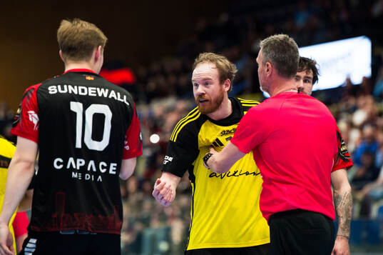HK Malmös Love Sundewall och Sävehofs Magnus Persson