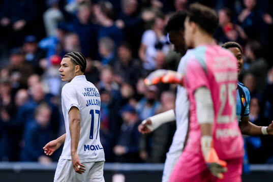 IFK Göteborgs Alexander Jallow deppar