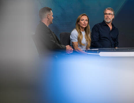 Niklas Jidhe, Frida Nordstrand och Peter Forsberg