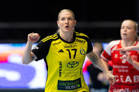 Sävehofs Nina Dano jublarunder semifinal tre i