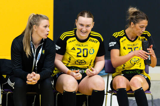 Sävehofs assisterande tränare Isabelle Gulldén, Thea