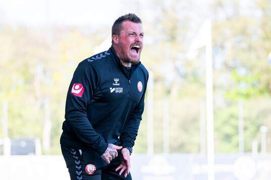 Kristianstads tränare NIk Chamberlain