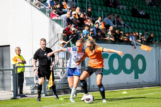 Kristianstads Viktoria Persson och IFK Norrköpings