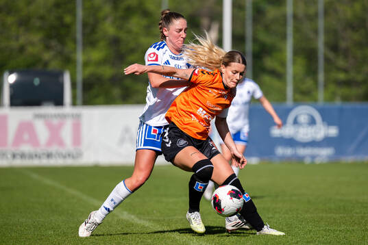 Kristianstads Tilda Persson och IFK Norrköpings