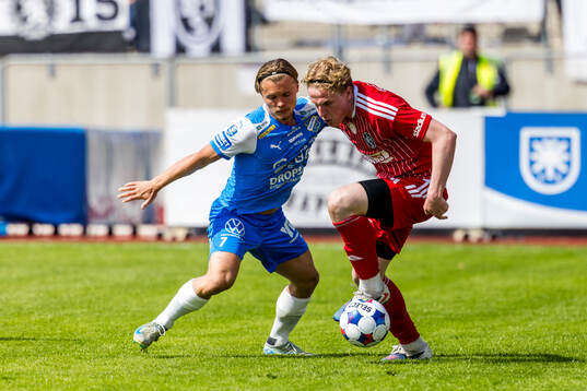 Oddevolds Vincent Sundberg och Landskronas Gustaf Westström