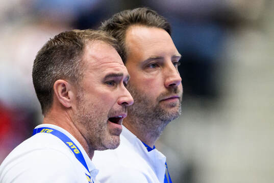 Head coach Michael Apelgren and Assistant coach Patrik
