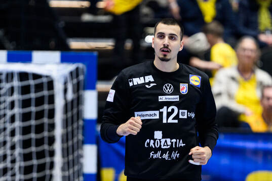 Goalkeeper Matej Mandic of Croatia