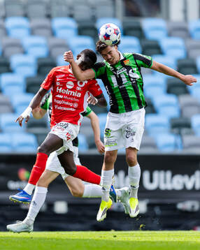 GAIS William Milovanovic nickar in 1-0 målet