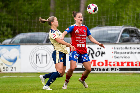 Vittsjös Julia Tunturi och Djurgårdens Johanna Renmark