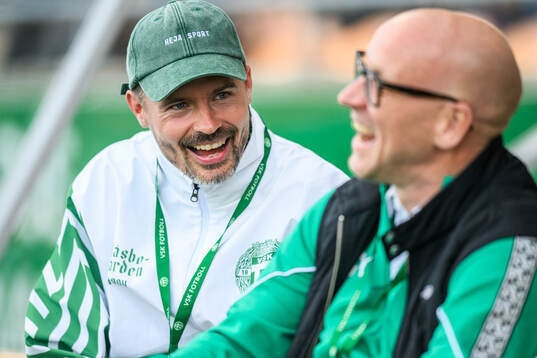 Västerås fotbollsansvarig Mikael Lustig och sportchef