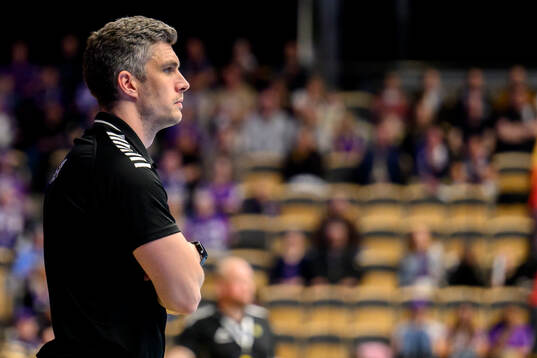 Skaras tränare Rasmus Overby