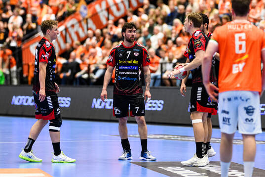 HK Malmös Colin Tønnesen och Tim Hilding