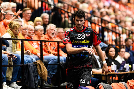 HK Malmös Nikola Roganovic reagerar