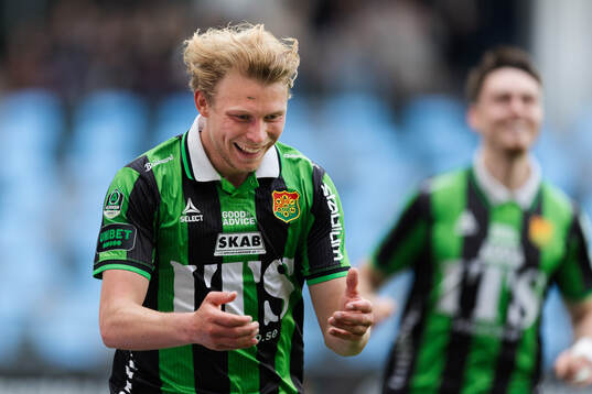 GAISs Rasmus Niklasson Petrovic jublar