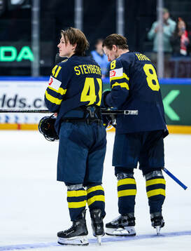 Ivar Stenberg and Robert Hägg of Sweden
